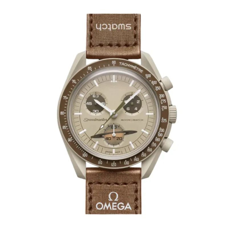 Speedmaster MoonSwatch “Mission to Saturn”